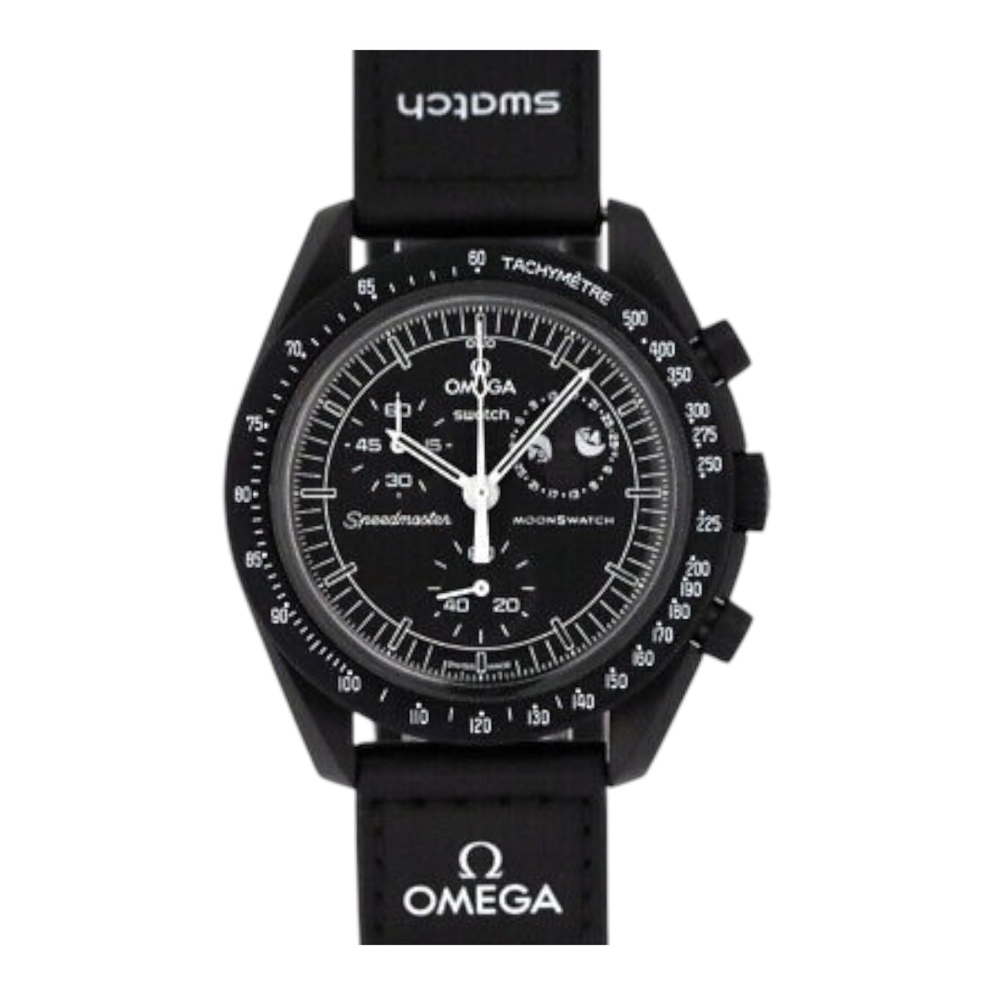 Swatch x Omega Bioceramic Moonswatch Mission to Moonphase Snoopy