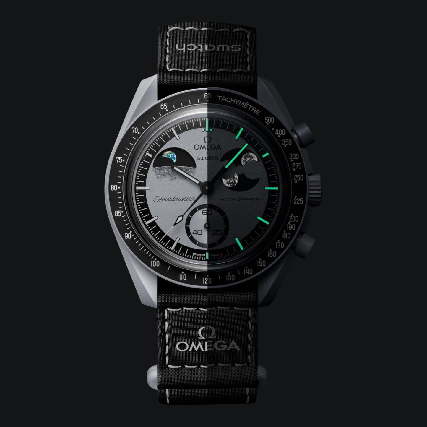 Swatch x Omega Bioceramic Mission to Earthphase