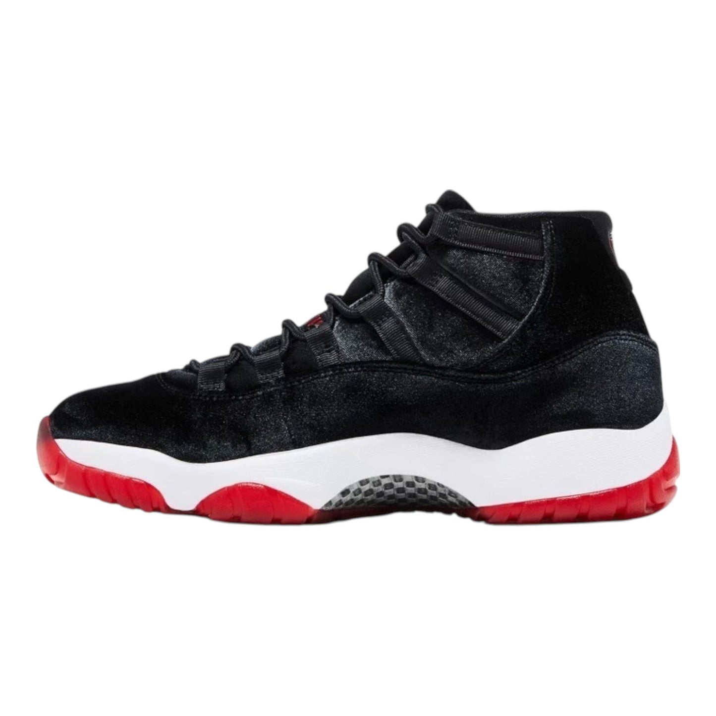 Jordan 11 Retro Bred Velvet (Women's) - The Flyest Kicks