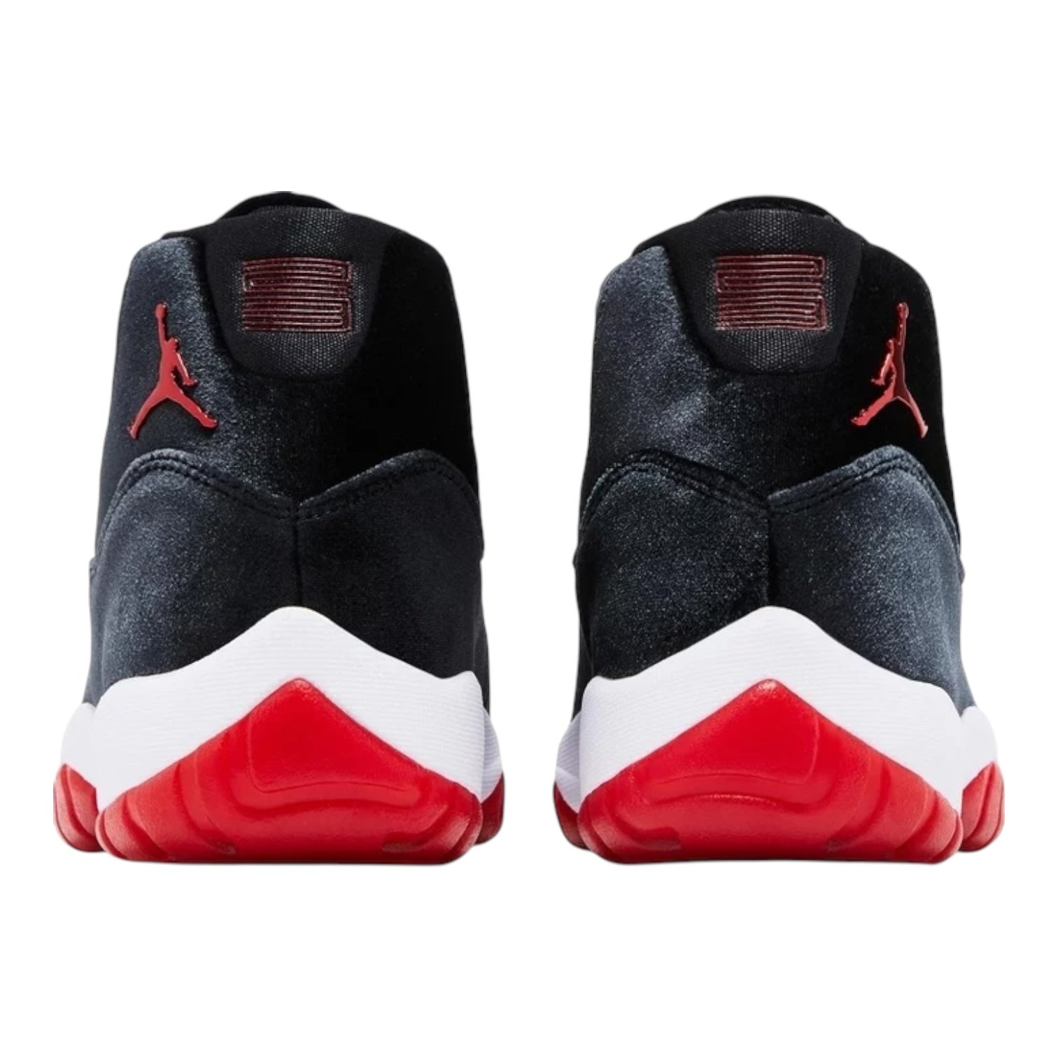 Jordan 11 Retro Bred Velvet (Women's) - The Flyest Kicks