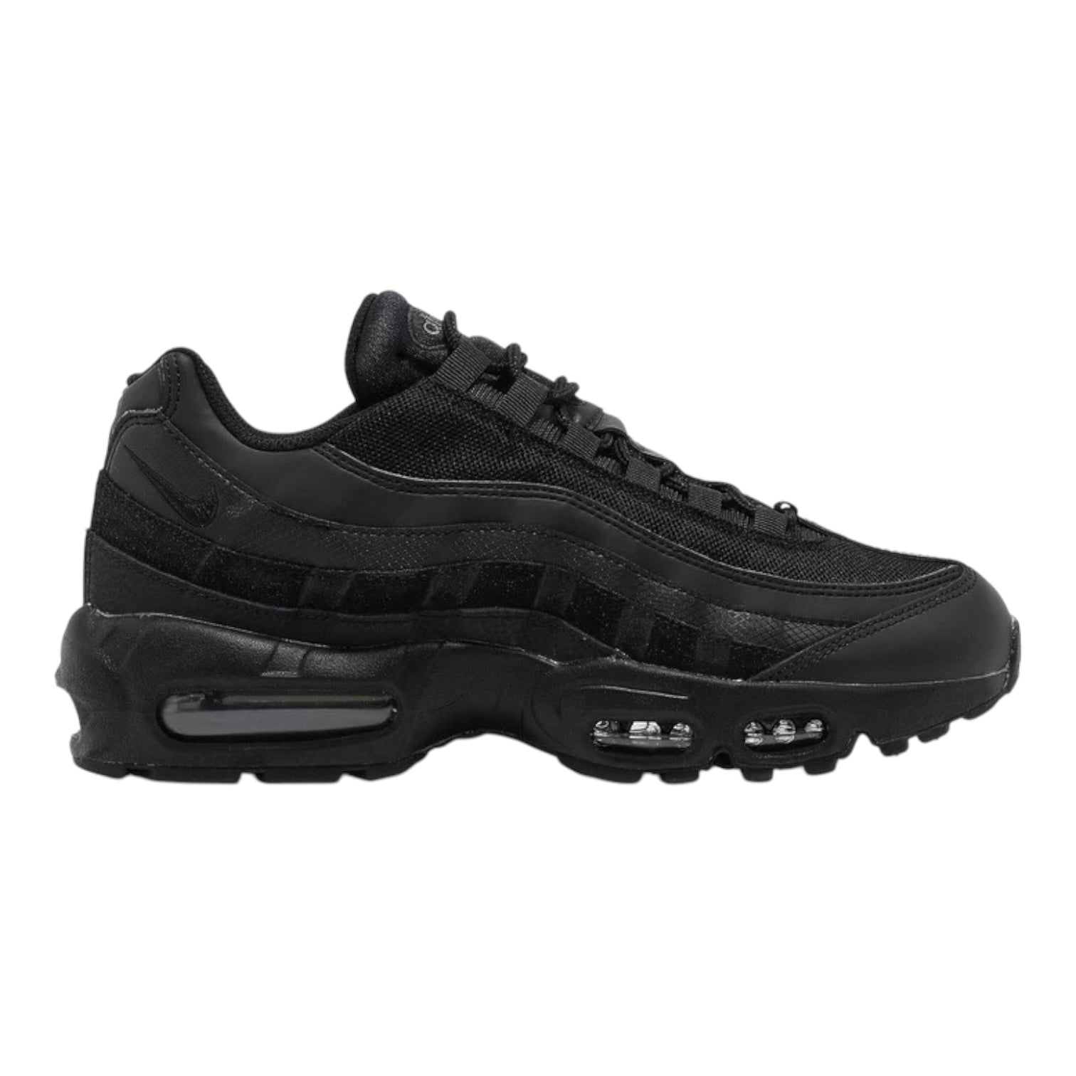 Nike Air Max 95 Essential Triple Black - The Flyest Kicks