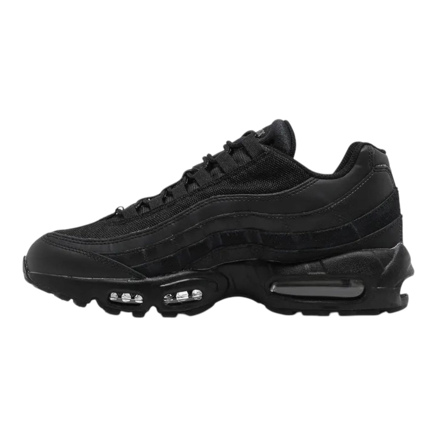 Nike Air Max 95 Essential Triple Black - The Flyest Kicks