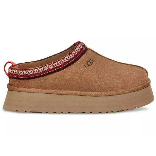 Tazz Luxe Cozy Slipper in Chestnut (Women's) - The Flyest Kicks